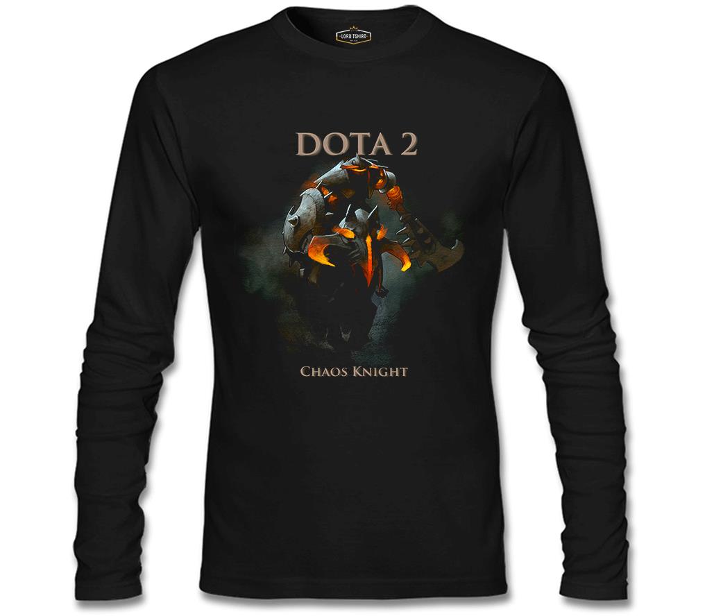 Dota 2 - Chaos Knight Siyah Erkek Sweatshirt