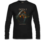 Dota 2 - Chaos Knight Siyah Erkek Sweatshirt