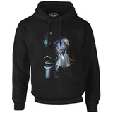 Dota 2 - Drow Ranger 2 Siyah Erkek Fermuarsız Kapşonlu