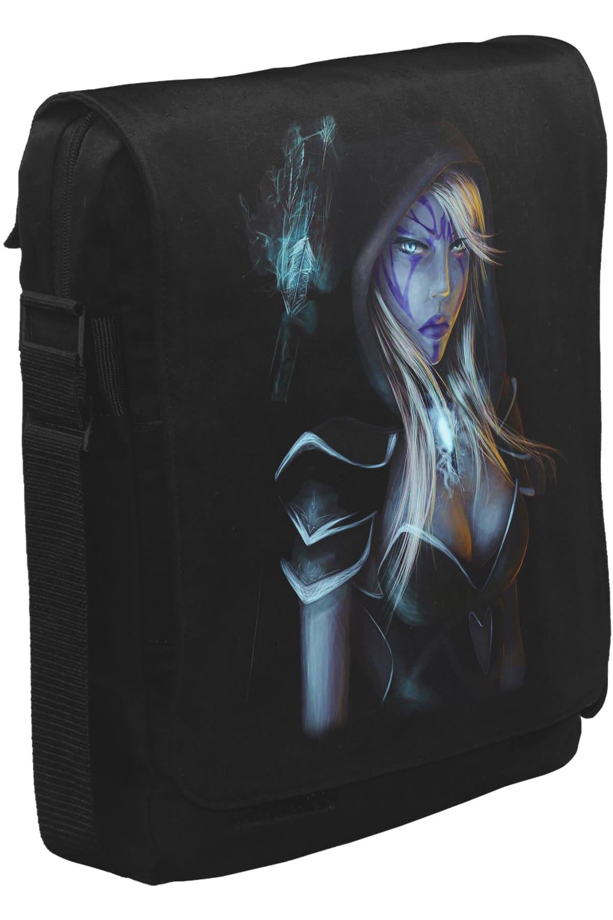 Dota 2 - Drow Ranger II Unisex Siyah Postacı Çanta