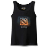 Dota 2 - Logo1 Siyah Erkek Atlet