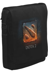 Dota 2 - Logo1 Unisex Siyah Postacı Çanta