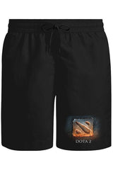 Dota 2 - Logo1 Unisex Siyah Şort