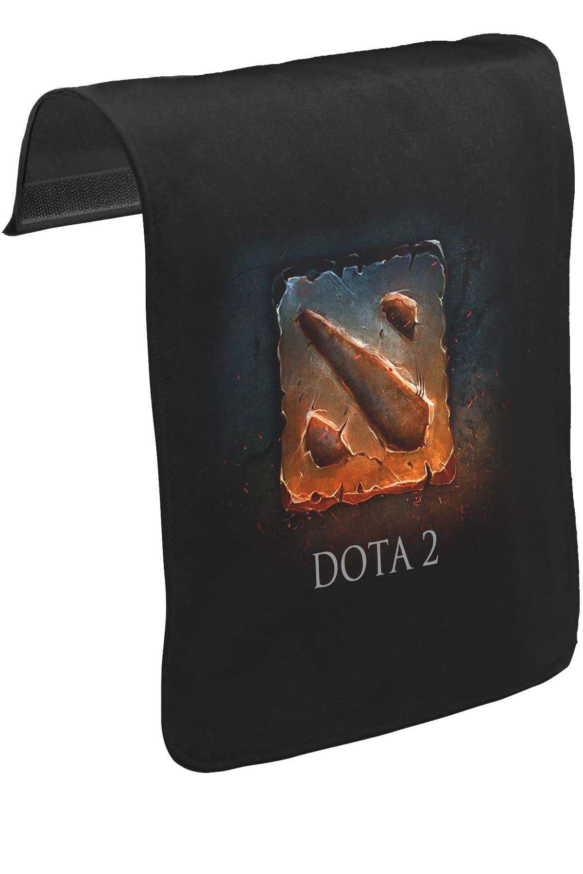 Dota 2 - Logo1 Unisex Black Removable Messenger Bag Cover CK-456 