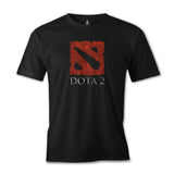 Dota 2 - Logo2 Siyah Erkek Tshirt