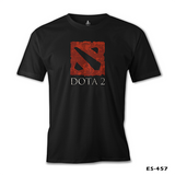 Dota 2 - Logo2 Siyah Erkek Tshirt