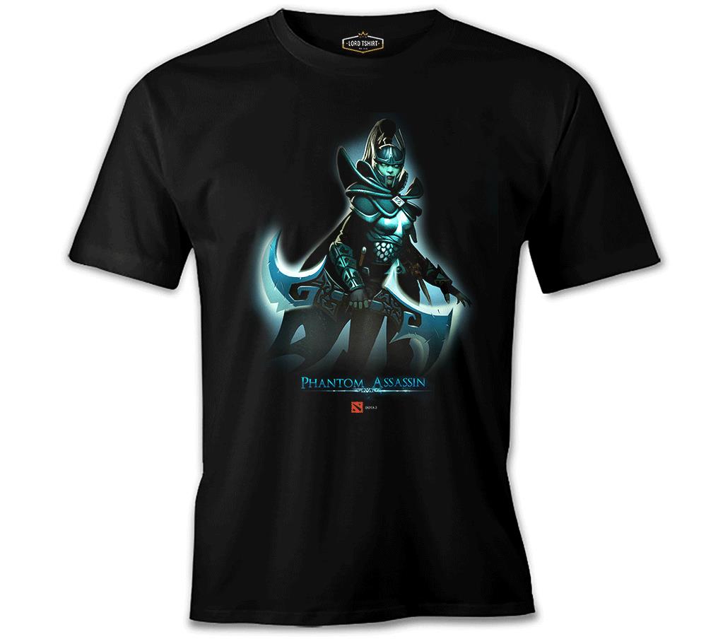 Dota 2 - Phantom Assassin Siyah Erkek Tshirt