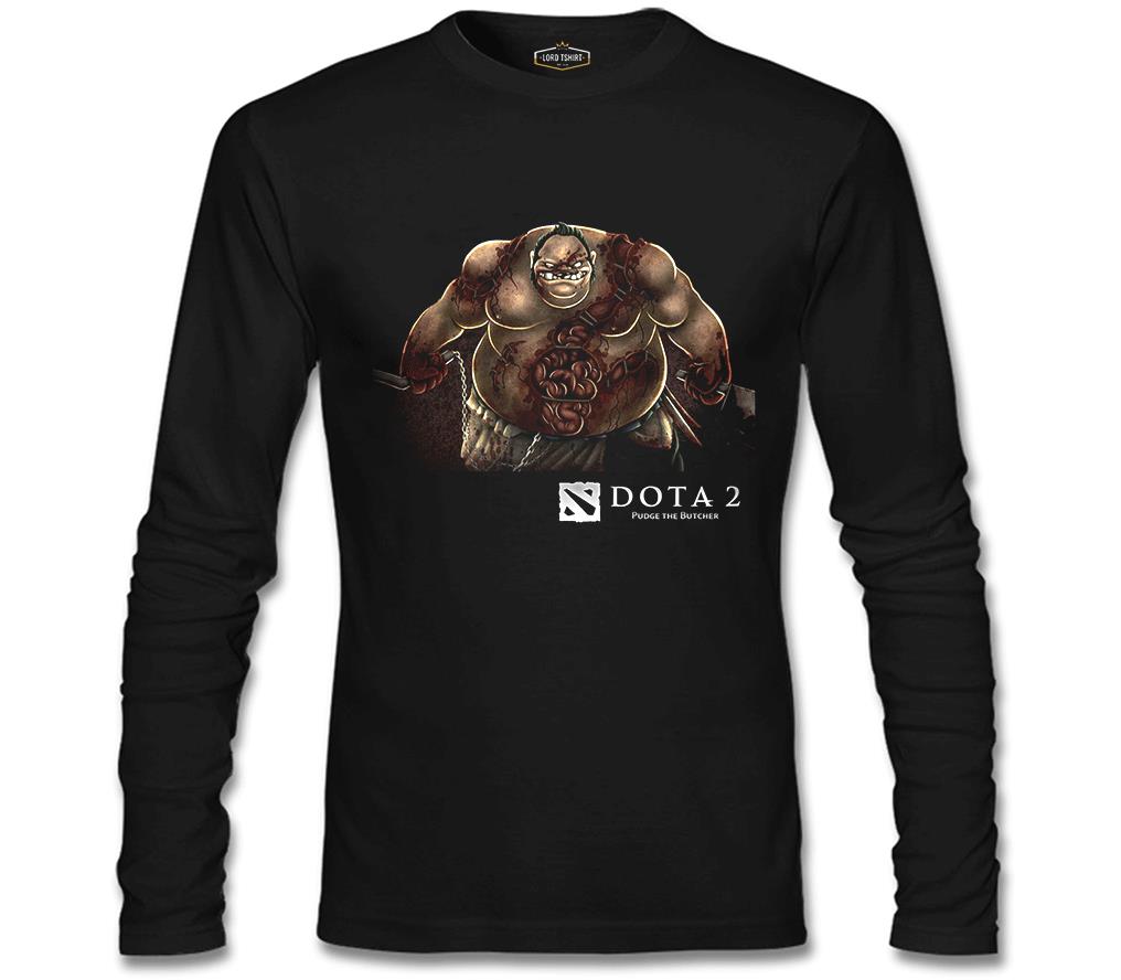 Dota 2 - Pudge Siyah Erkek Sweatshirt
