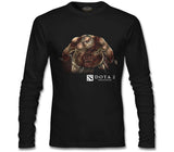 Dota 2 - Pudge Siyah Erkek Sweatshirt