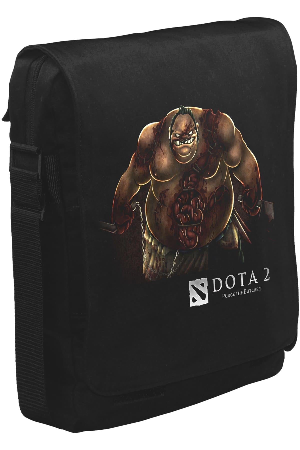 Dota 2 - Pudge Unisex Siyah Postacı Çanta