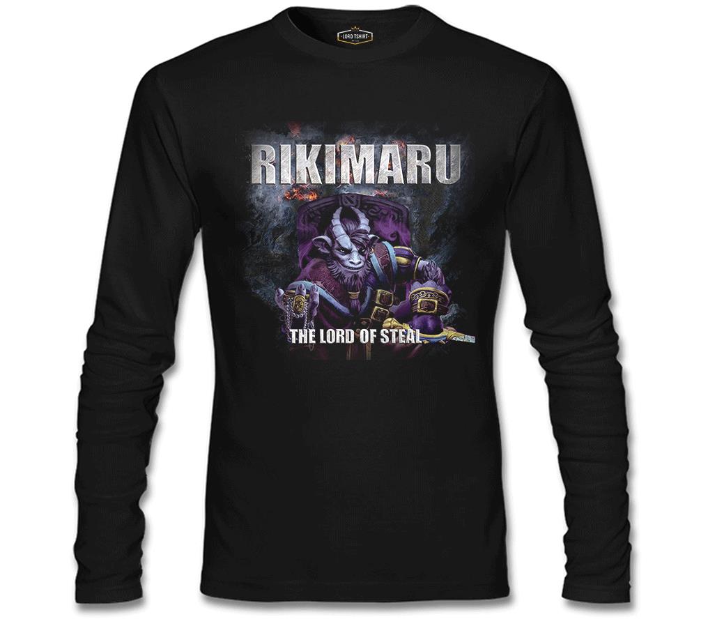 Dota 2 - Rikimaru Siyah Erkek Sweatshirt