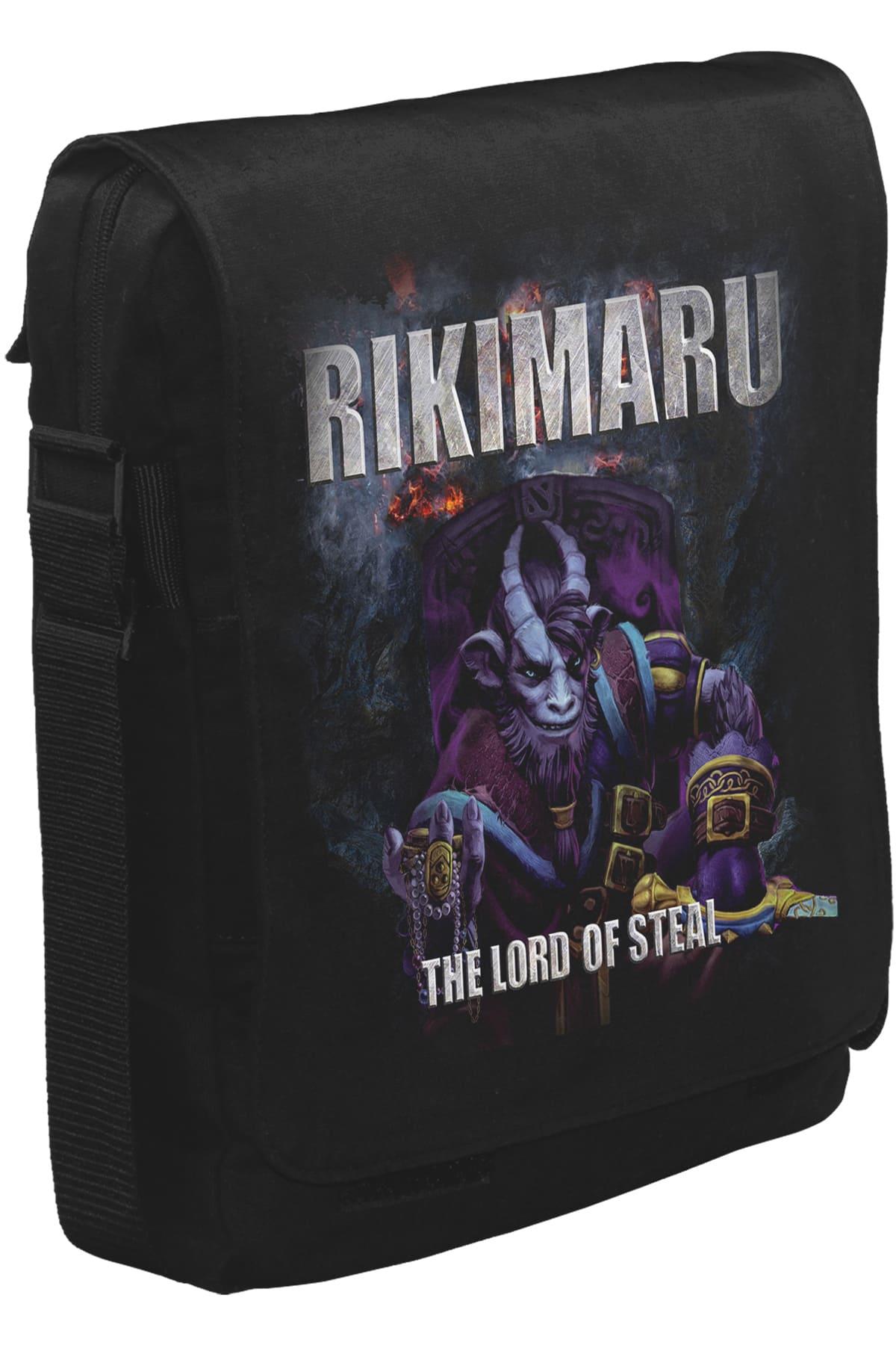 Dota 2 - Rikimaru Unisex Siyah Postacı Çanta