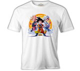 Dragon Ball Daima Ateş Topu Beyaz Erkek Tshirt