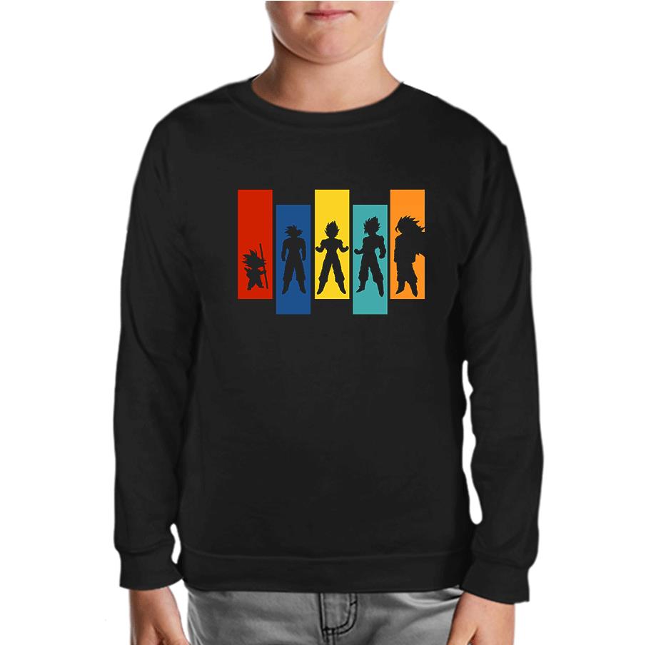 Dragon Ball - Fusion Black Kids Sweatshirt