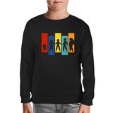 Dragon Ball - Fusion Black Kids Sweatshirt
