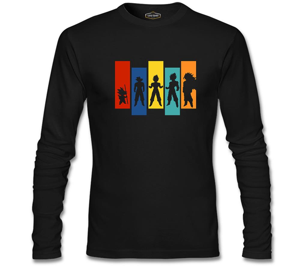 Dragon Ball - Fusion Black Men's Sweatshirt