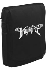 DragonForce - Logo Unisex Siyah Postacı Çanta
