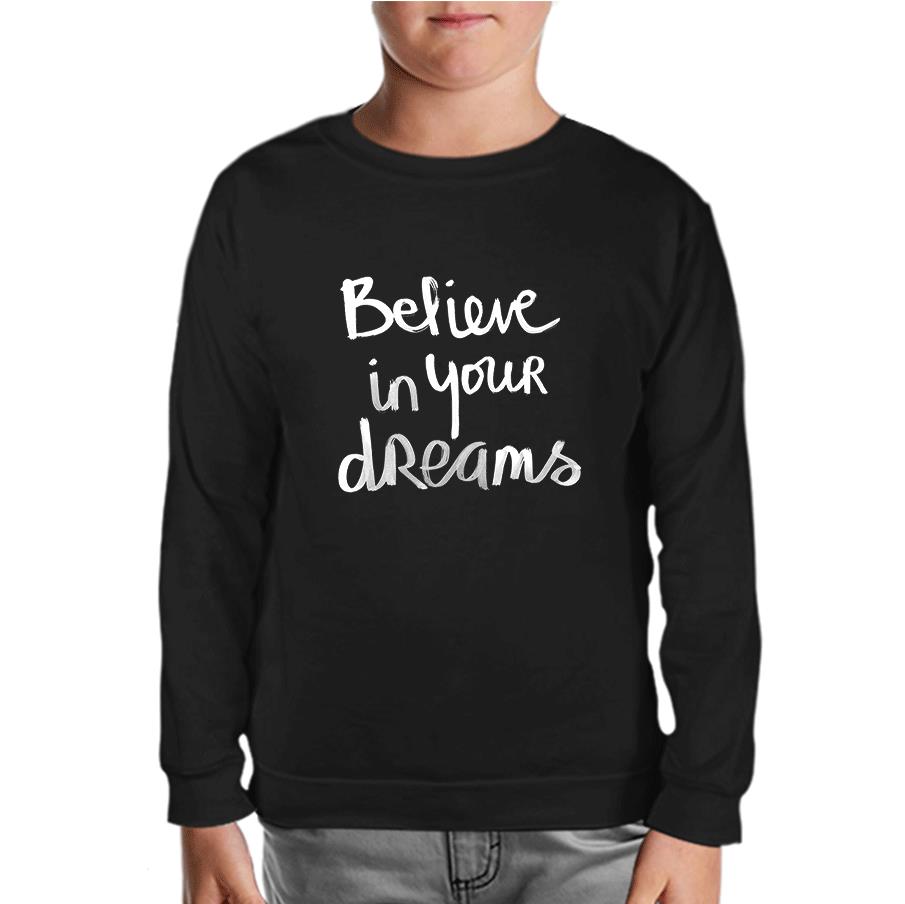 Dream Believing Black Kids Sweatshirt