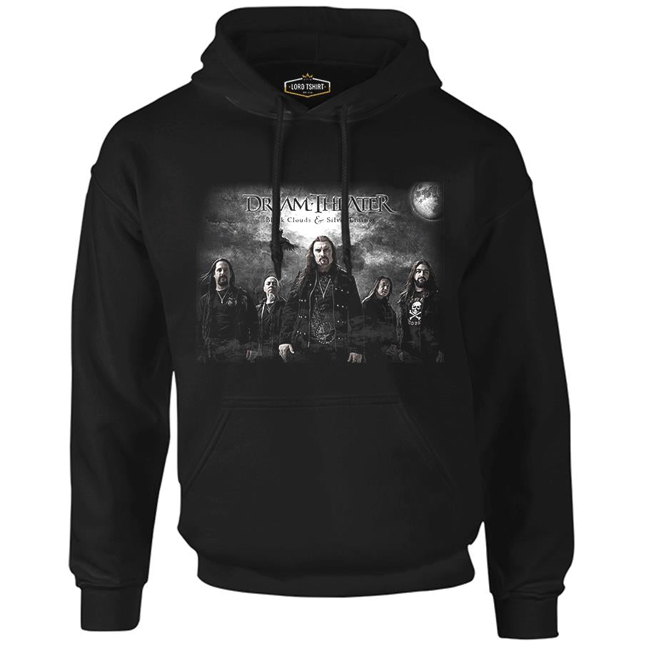 Dream Theater - Black Clouds Black Men's Zipperless Hoodie