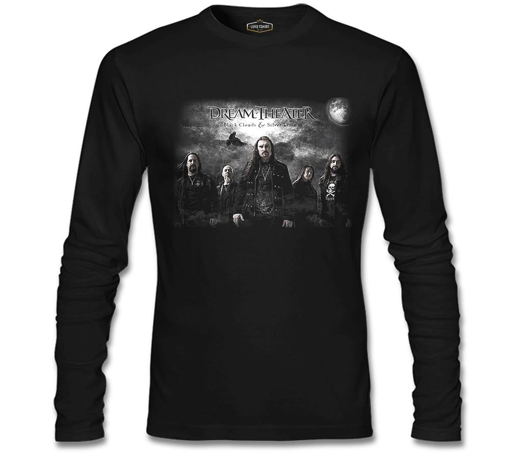 Dream Theater - Black Clouds Black Men's Sweatshirt