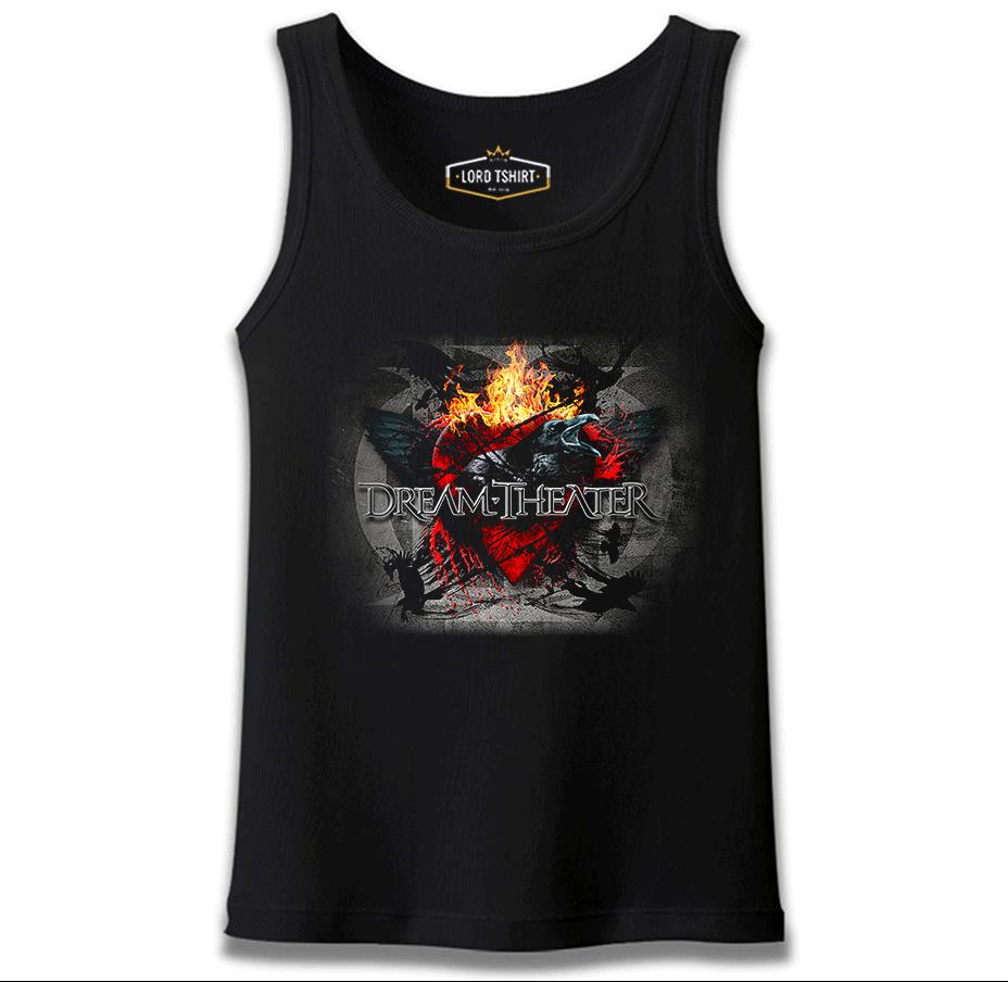 Dream Theater - Fire Wings Siyah Erkek Atlet