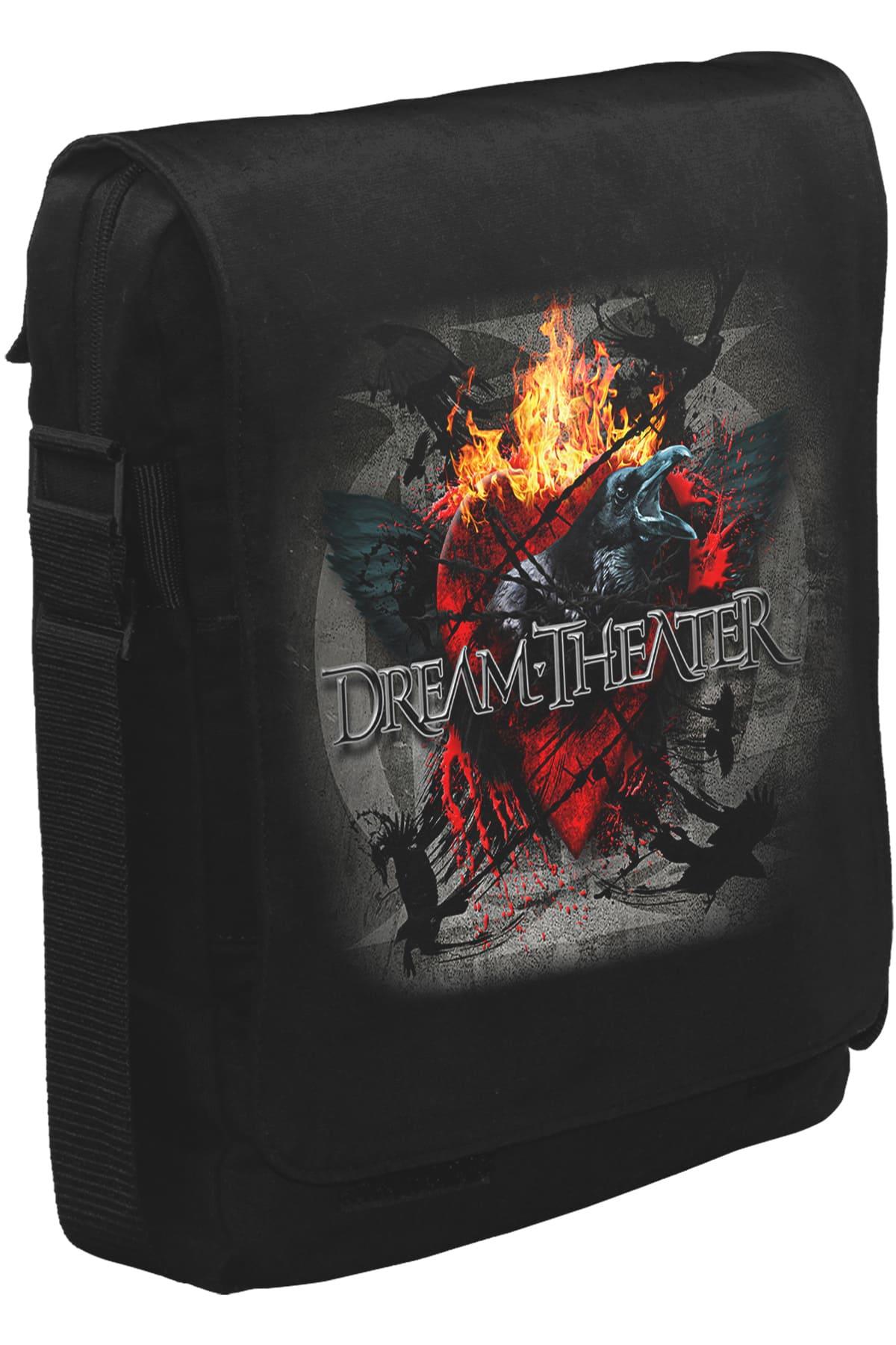 Dream Theater - Fire Wings Unisex Siyah Postacı Çanta