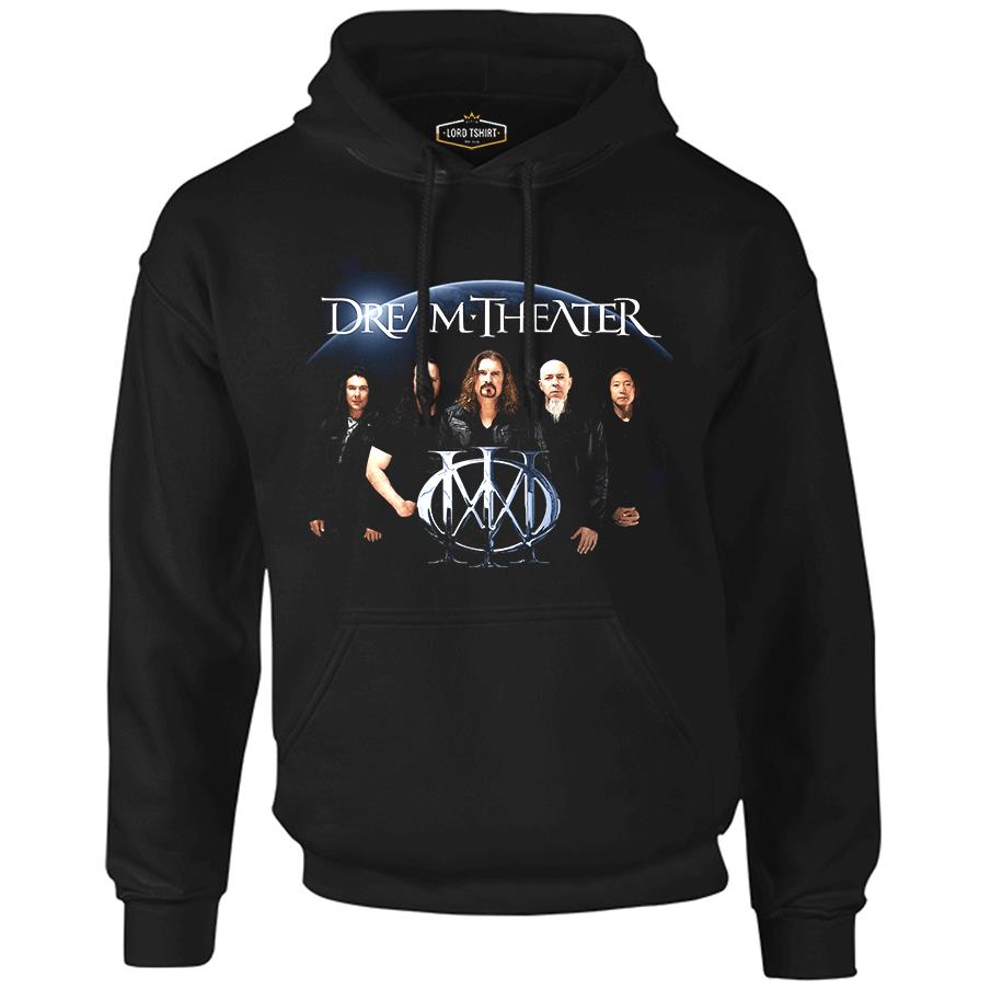 Dream Theater - Group Black Men's Zipperless Hoodie