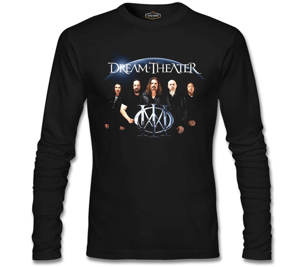 Dream Theater - Grup Siyah Erkek Sweatshirt