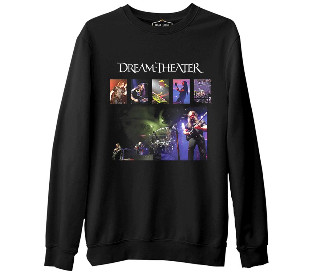 Dream Theater - Concert Black Men's Thick Sweatshirt