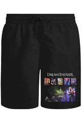 Dream Theater - Konser Unisex Siyah Şort