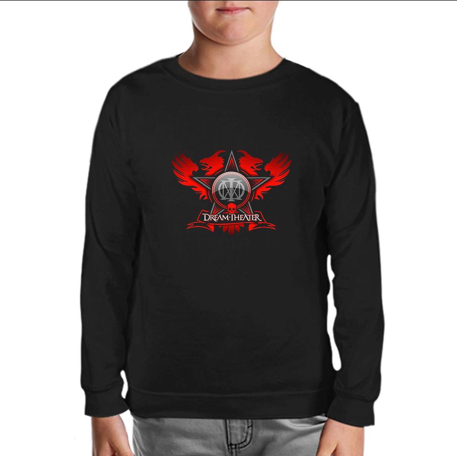 Dream Theater - Logo Star Black Kids Sweatshirt