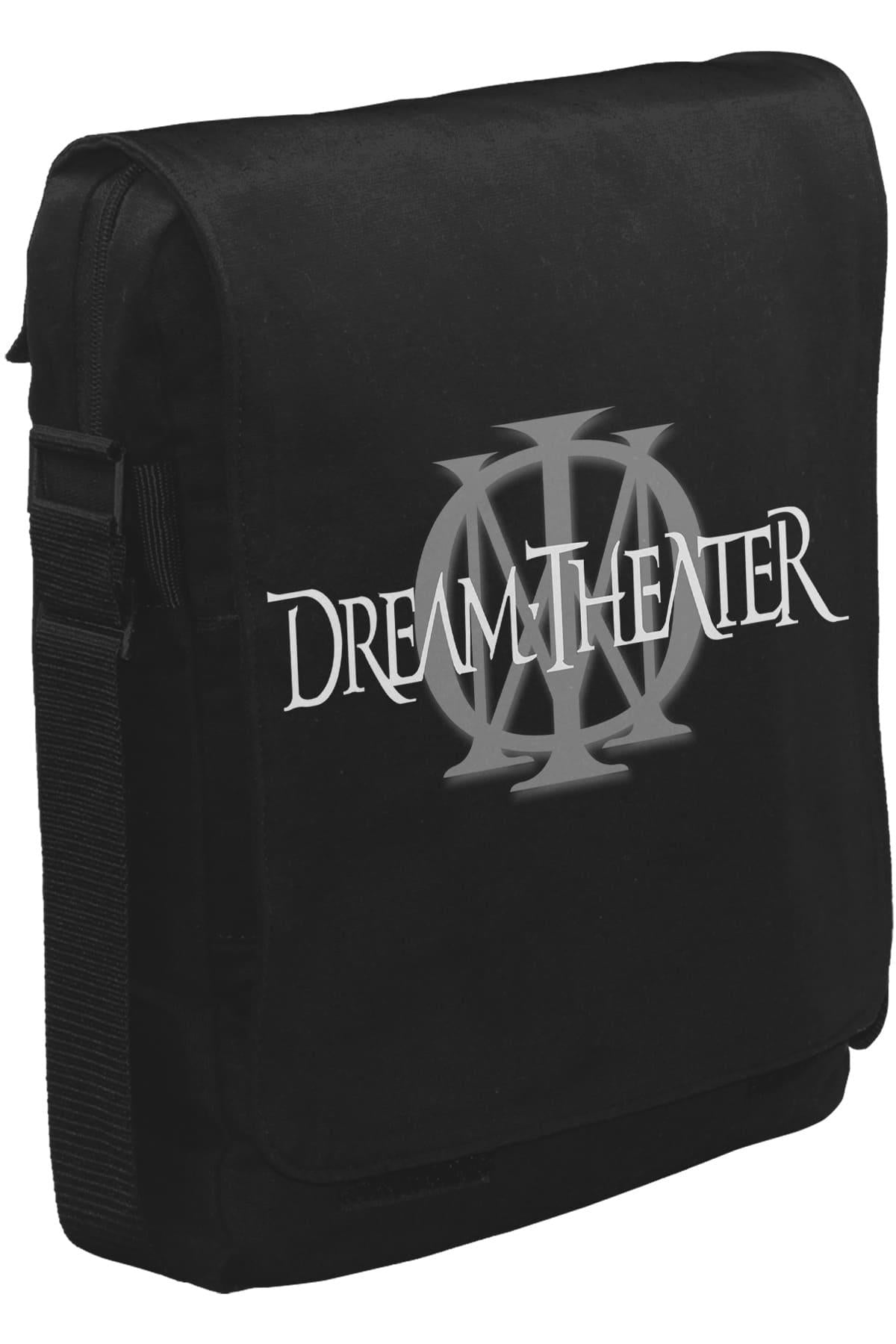 Dream Theater - Logo Unisex Siyah Postacı Çanta