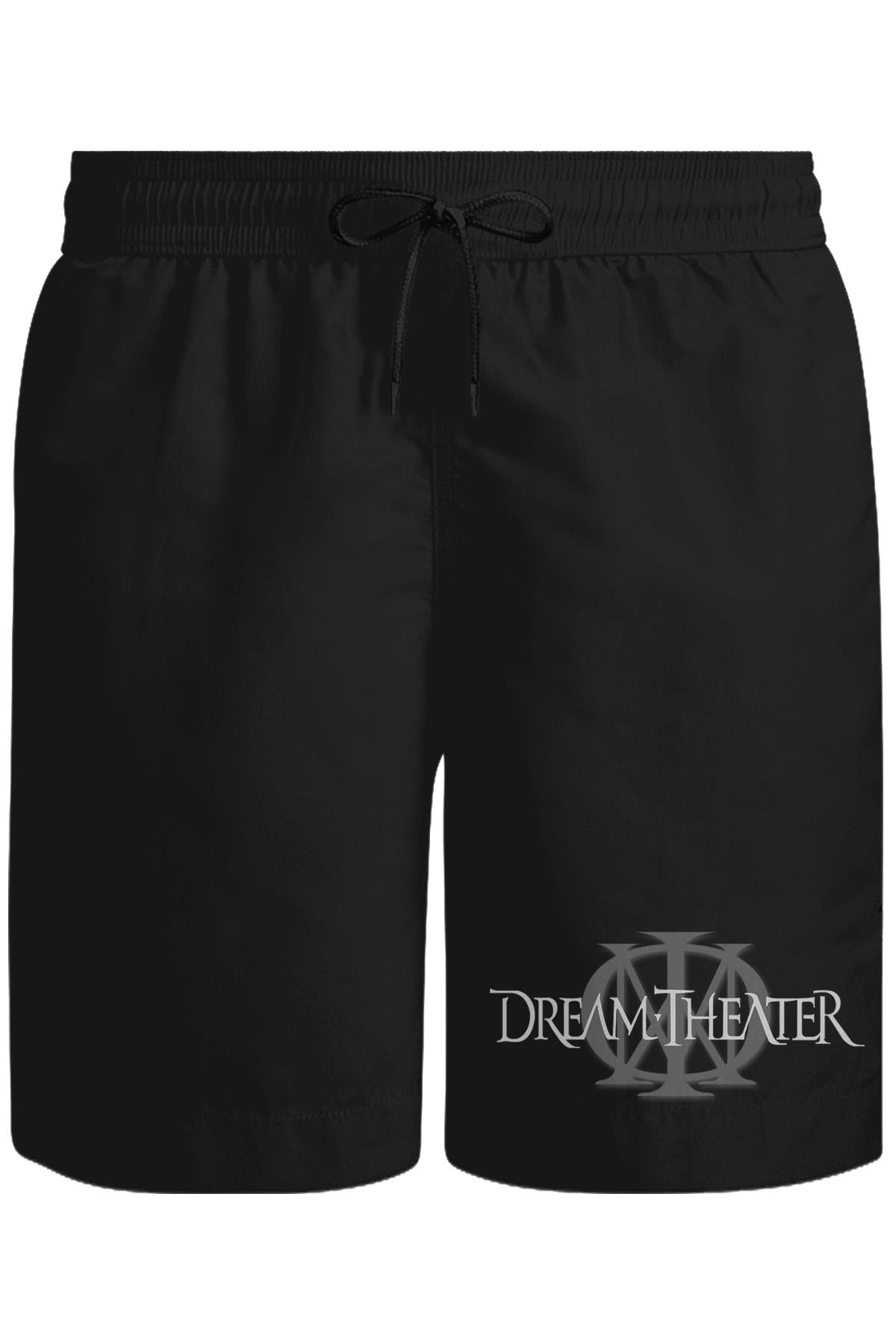 Dream Theater - Logo Unisex Siyah Şort