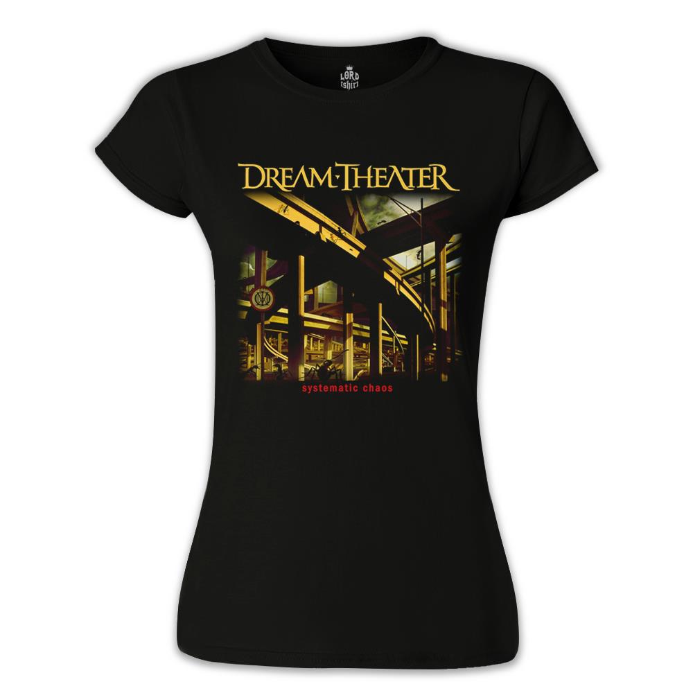 Dream Theater - Systematic Chaos Siyah Kadın Tshirt