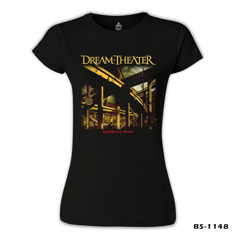 Dream Theater - Systematic Chaos Siyah Kadın Tshirt