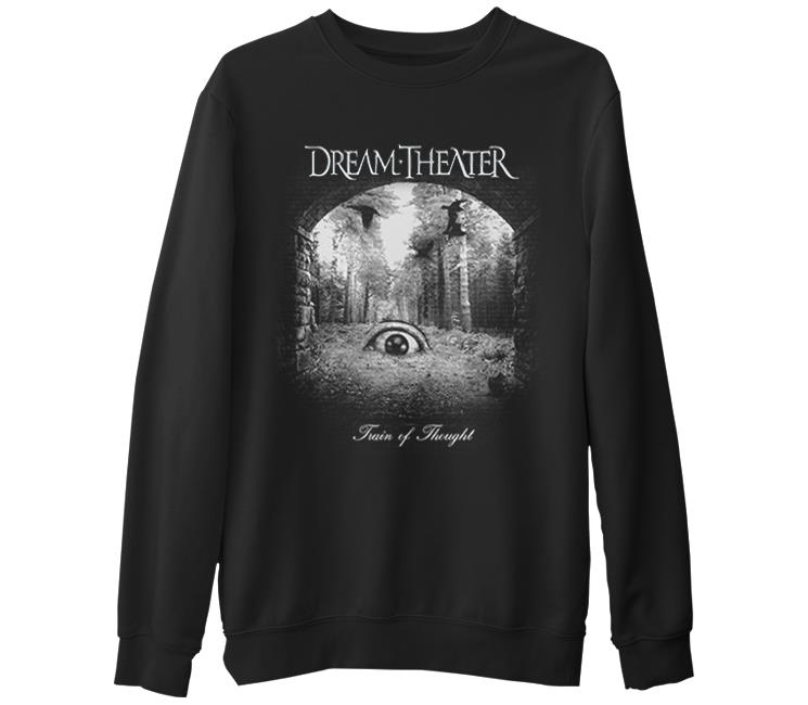 Dream Theater - Train of Thought Black Men's Thick Sweatshirt