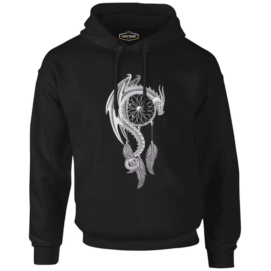 Dreamcatcher - Dream Catcher Black Men's Zipperless Hoodie