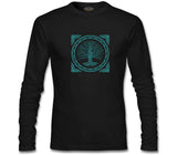 Druidic Yggdrasil - Hayat Ağacı Siyah Erkek Sweatshirt