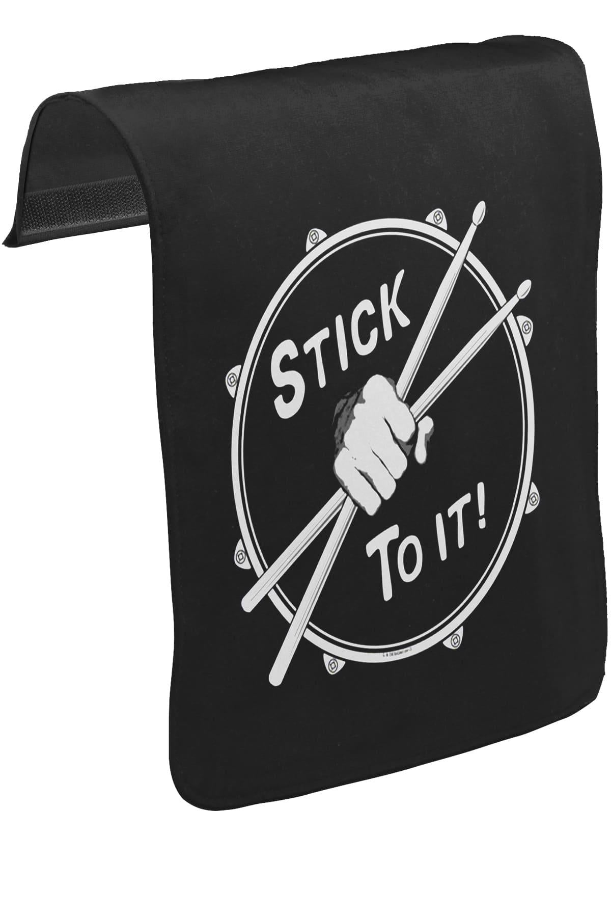 Drummer - Stick To It Unisex Black Snap-On Messenger Bag Cover CK-424 