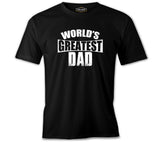 World's Best Dad Black Men's Tshirt