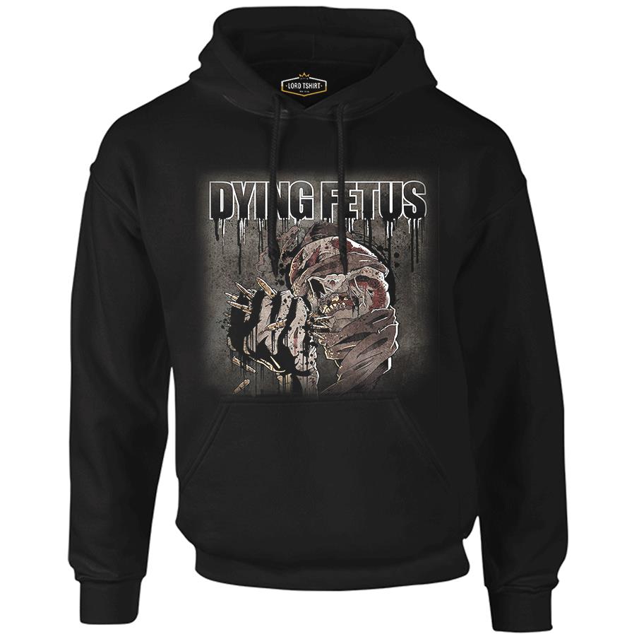 Dying Fetus - Skull Black Men's Zipperless Hoodie