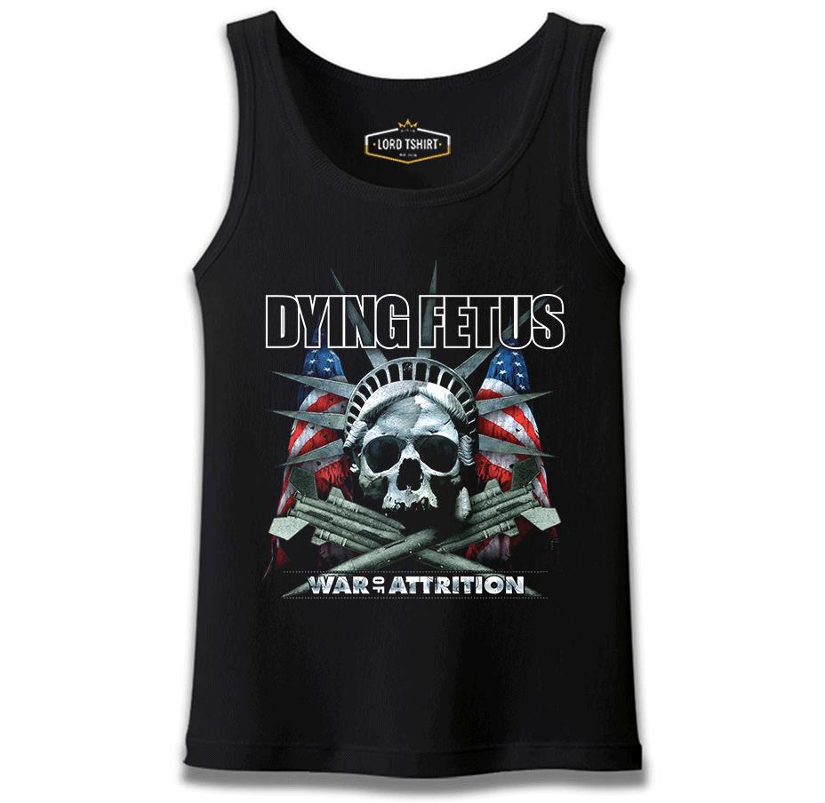 Dying Fetus - War of Attrition Siyah Erkek Atlet