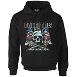 Dying Fetus - War of Attrition Siyah Erkek Fermuarsız Kapşonlu