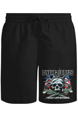 Dying Fetus - War of Attrition Unisex Siyah Şort
