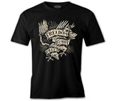 Eagle Freedom is not Free Black Men's Tshirt