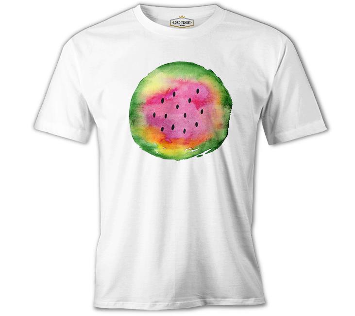 Eat when Summer - Watermelon White Men's Tshirt