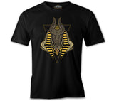 Egyptian God Anubis Black Men's Tshirt