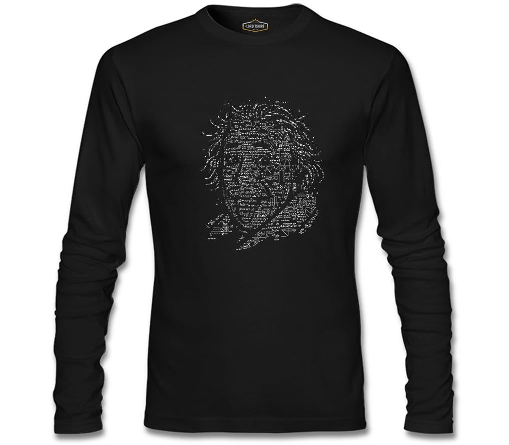 Einstein - Integrals Siyah Erkek Sweatshirt