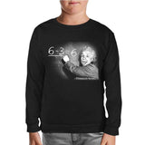 Einstein Black Kids Sweatshirt