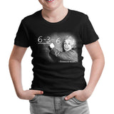 Einstein Siyah Çocuk Tshirt